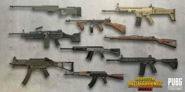 Inilah 3 Senjata Terbaik Untuk Bermain Mode Team Deathmatch Di PUBG Mobile! Gamedaim