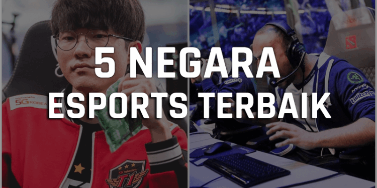 Inilah 5 negara terbaik untuk menjadi atlet esports! Gamedaim