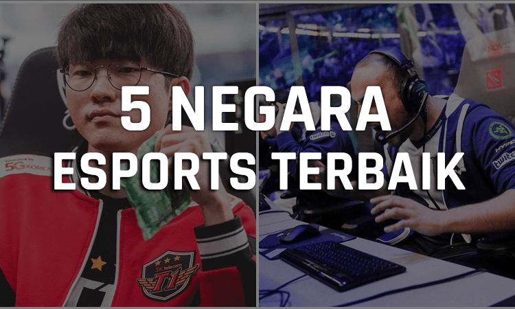 Inilah 5 negara terbaik untuk menjadi atlet esports! Gamedaim