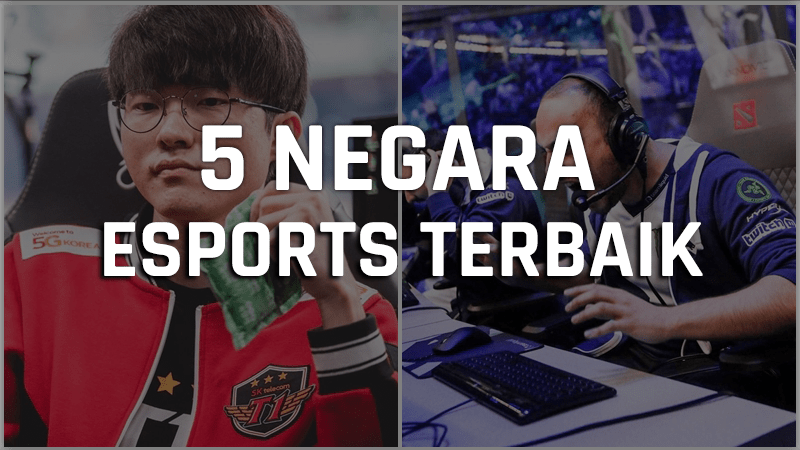 Inilah 5 negara terbaik untuk menjadi atlet esports! Gamedaim