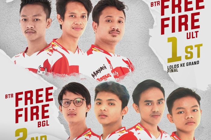Inilah 5 Tim Esports Free Fire Terbaik Di Indonesia Bigetron BGL