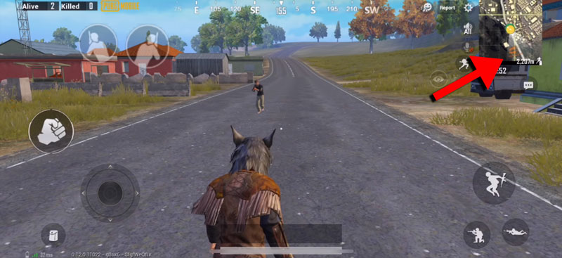 Inilah panduan jarak suara langkah kaki dan kendaraan di minimap pubg mobile