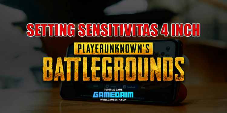 Inilah settingan sensitivitas pubg mobile layar 4 4,5 inchi! 4 inch