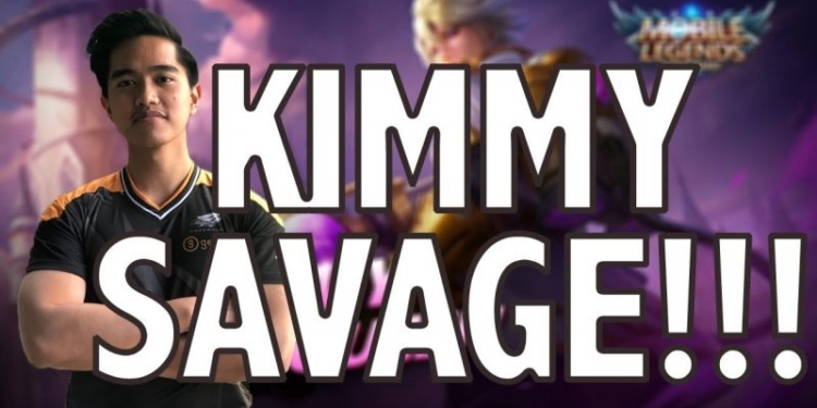 Main mobile legends pakai hero kimmy, kaesang pangarep berhasil dapat savage! Gamedaim