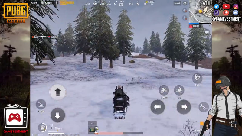 Tips bertahan hidup di map vikendi pubg mobile snowmobile