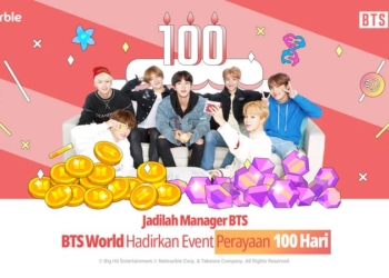 [bts world] hadirkan event perayaan 100 hari id