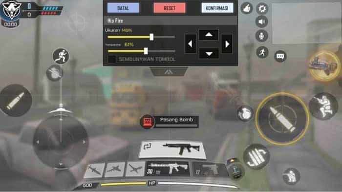 Inilah Settingan Control Call Of Duty Mobile 2 Jari Terbaik! Control