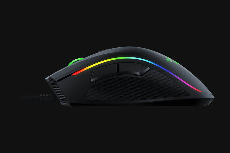 Rekomendasi mouse gaming dibawah 2 juta razer mamba chroma