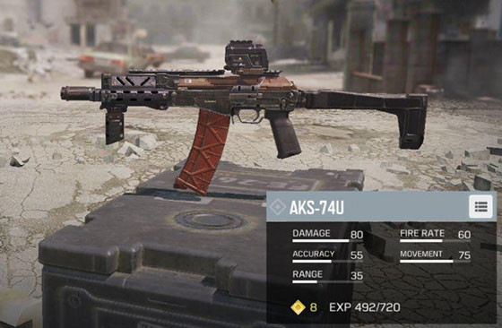 7 senjata terbaik di call of duty mobile one hit aks