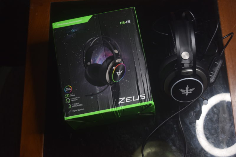 Review HS-E8 Zeus NYK Nemesis: Headset RGB Dan 7.1 Surround - Gamedaim