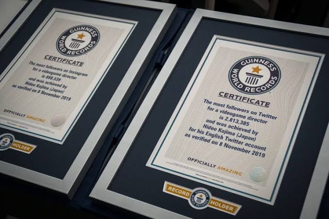 Hideo Kojima Terima Penghargaan Dari Guinness World Records