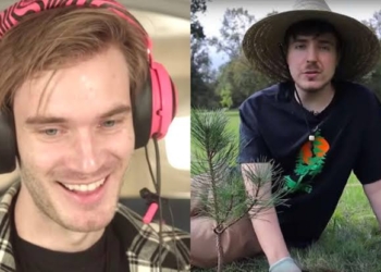 Pewdiepie sumbang 69 ribu pohon di penggalangan dana yang dilakukan mr beast! Gamedaim