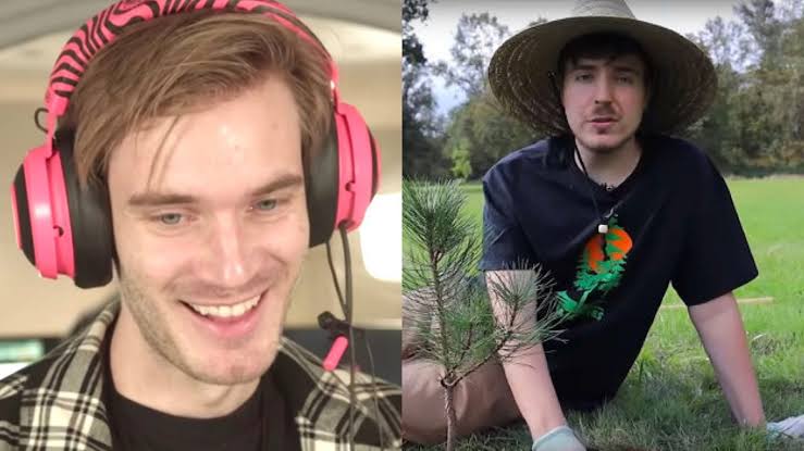 Pewdiepie sumbang 69 ribu pohon di penggalangan dana yang dilakukan mr beast! Gamedaim