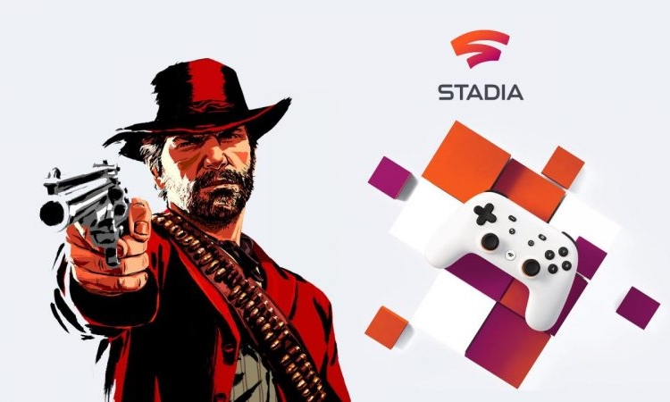 Red google stadia