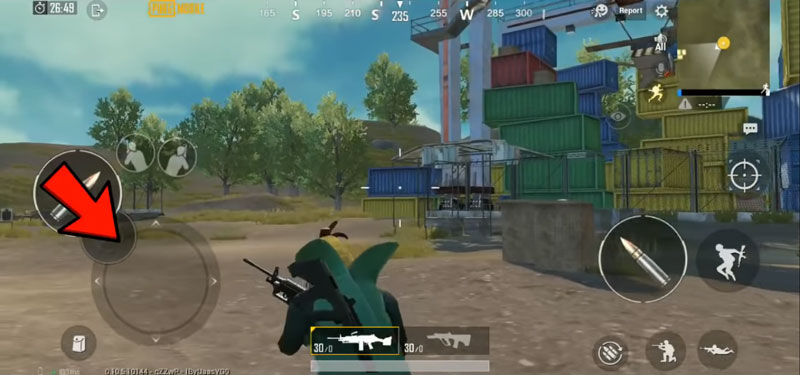 Tips gerak sambil nembak di pubg mobile nyerong