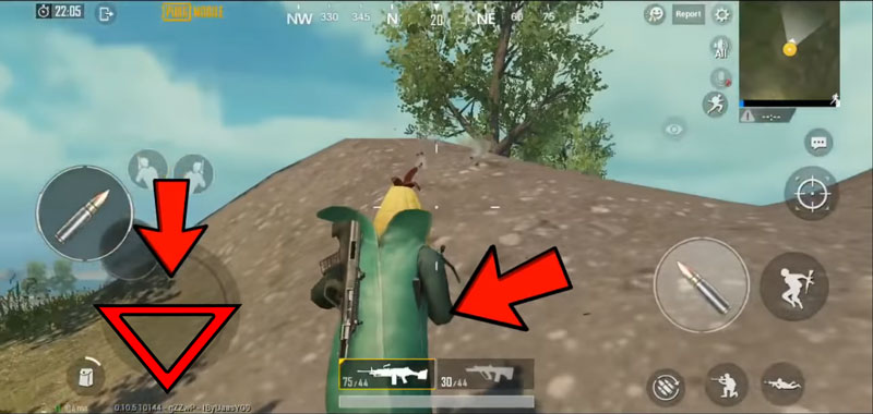 Tips gerak sambil nembak di pubg mobile segitiga