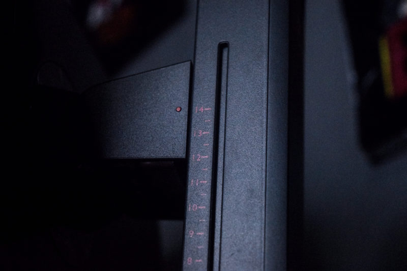 Adjustable height monitor