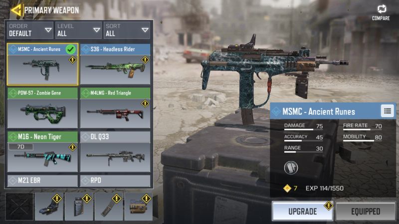 5 senjata terbaik untuk pemula di call of duty mobile msmc