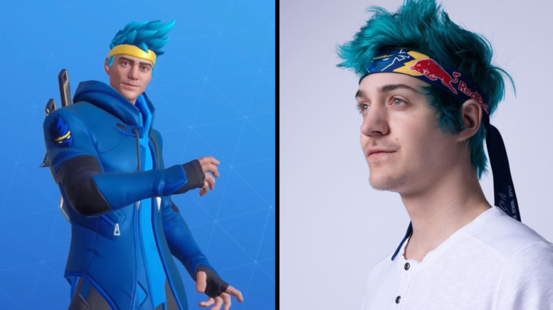 Ninja dapatkan skin eksklusifnya sendiri untuk game fortnite! Gamedaim