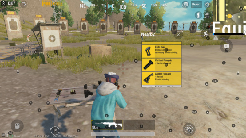 Tips ahli menggunakan sks di pubg mobile seperti pemain pro! Foregrip