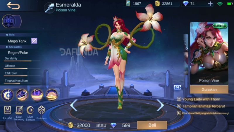 5 Hero Mid Laner Mobile Legends Terbaik Kunci Kemenangan Esmeralda