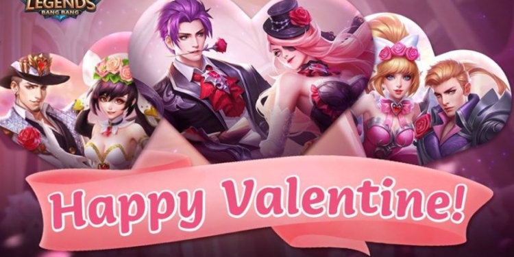 Sambut valentine, mobile legends bagikan skin gratis untuk para pemain!