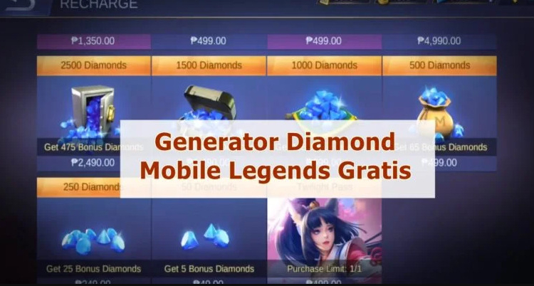 6 generator diamond mobile legends gratis terbaik, auto sultan (update 2023) 1 6 generator diamond mobile legends gratis terbaik, auto sultan (update 2020)