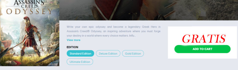 Assassins Creed Odyssey FREE