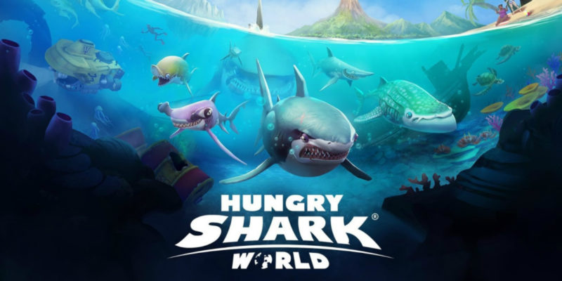 Hungry shark world