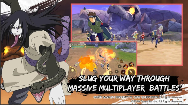 Naruto Slugfest Squad Battle