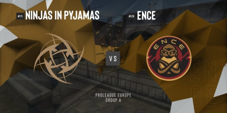 Ninjas in pyjamas vs ence