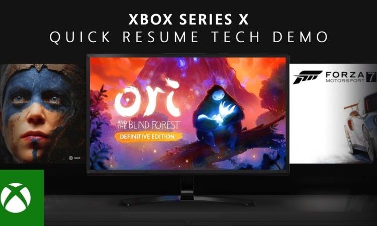 Xbox series x mampu menjalankan 3 sampai 5 game sekaligus! Gamedaim