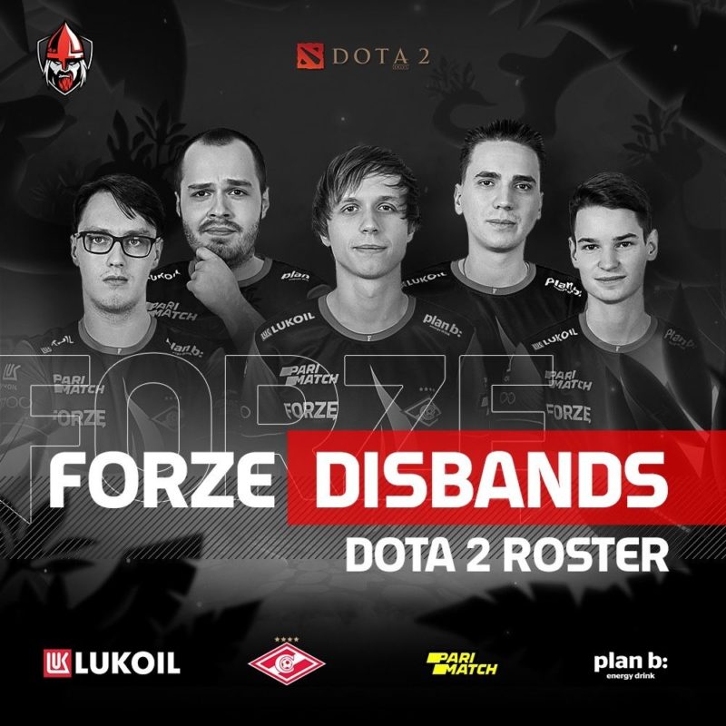 Forze esports disband