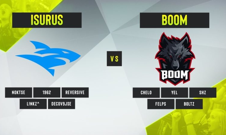 Boom esport vs isurus