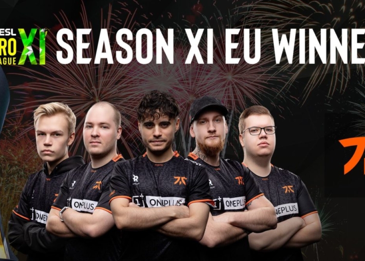 Bungkam Mousesports Fnatic Sabet Gelar ESL Pro League Season 11