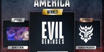 Evil geniuses winner bts pro series americas