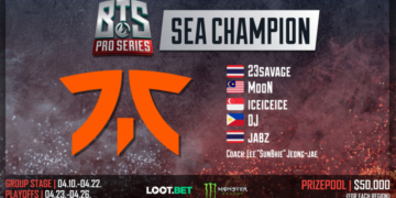 Fnatic winner bts pro series sea