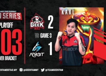 Geek fam vs team adroit bts pro series sea