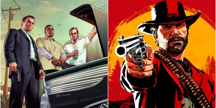 Rockstar games akan sumbangkan sebagian pendapatan gta dan red dead online untuk virus corona! Gamedaim