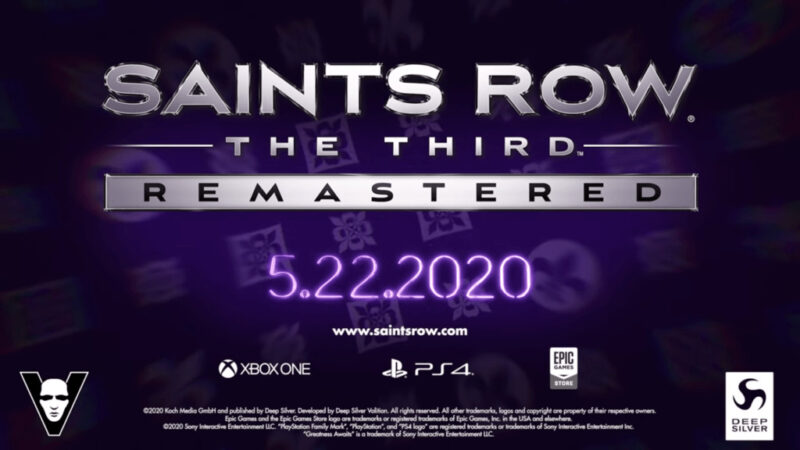 Saints row the third remastered dapatkan tanggal rilis