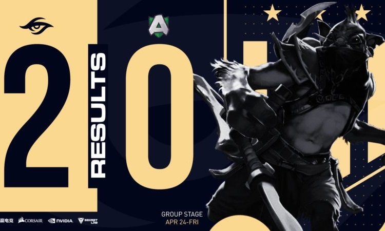 Team secret vs alliance