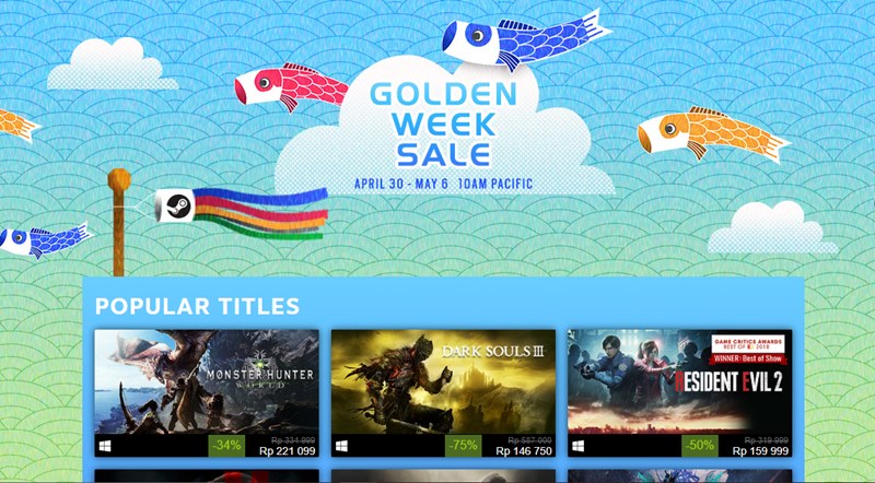 Steam Golden Week Sale Telah Dimulai Siapkan Dompet Kalian 1 1