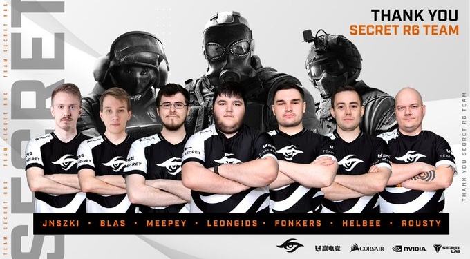 Team secret disband roster r6s