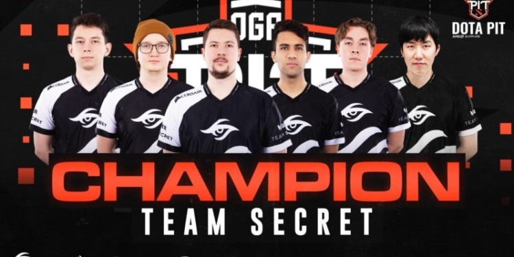 Team secret oga dota pit 2020