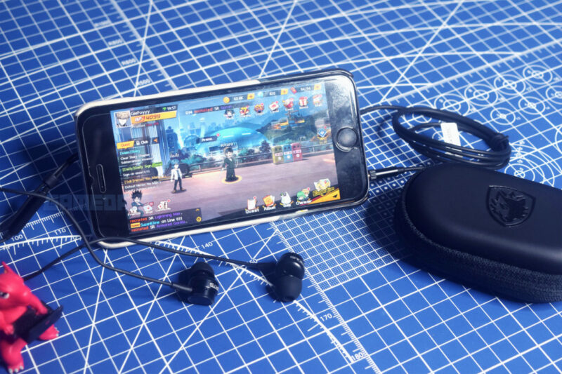 Sades Wings 10 Earphone With Smartphone Gamedaim Review