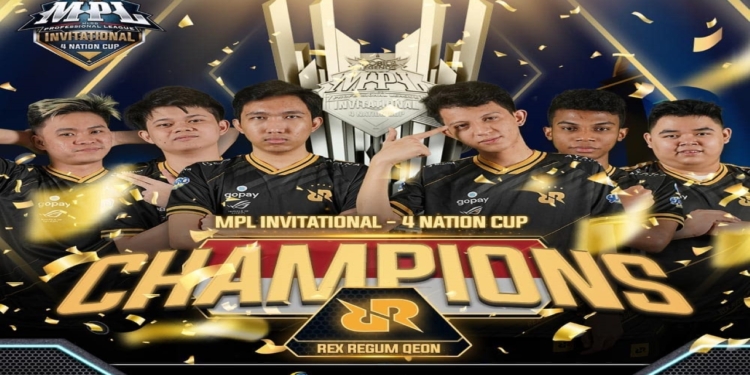 Kalahkan tim singapura 3-0, rrq hoshi juarai mpl invitation 4 nation cup 2020!