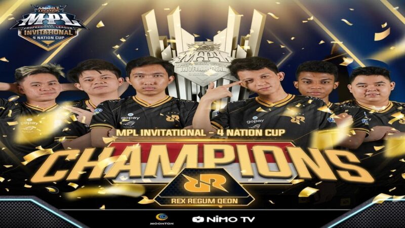 Kalahkan Tim Singapura 3-0, RRQ Hoshi Juarai MPL Invitation 4 Nation Cup 2020!