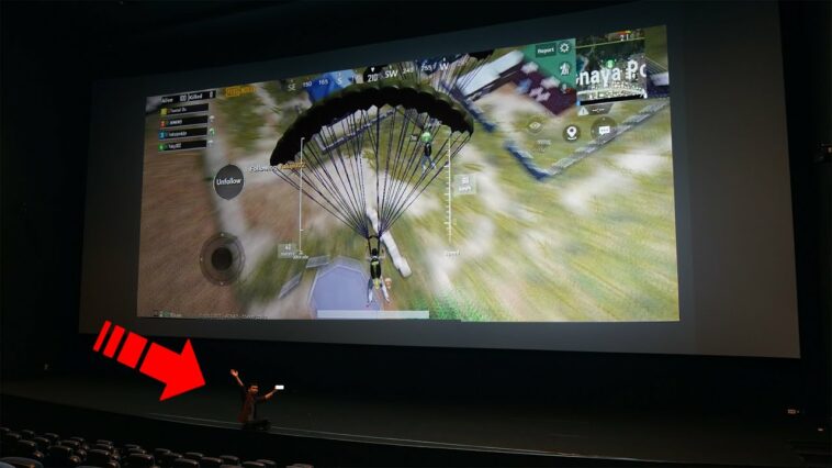 Bagaimana Sih Rasanya Main Game di Layar Bioskop?