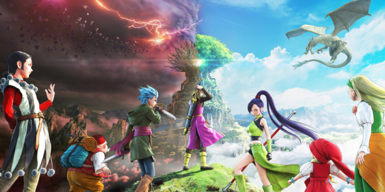 Dragon quest xi s definitive edition versi playstation 4, xbox one dan pc adalah hasil port dari switch!