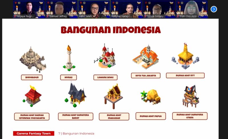 Fantasy Town Dengan Sejumlah Budaya Indonesia